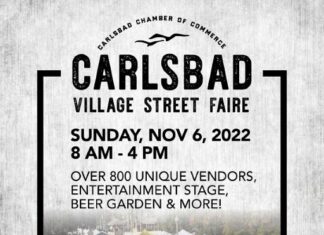 It’s Time For The Carlsbad Village Street Faire This Sunday