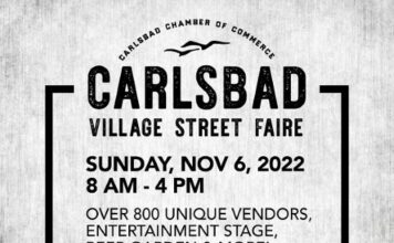 It’s Time For The Carlsbad Village Street Faire This Sunday