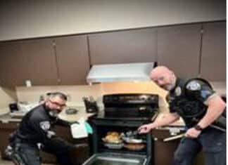 Thanksgiving at the Escondido Police Department