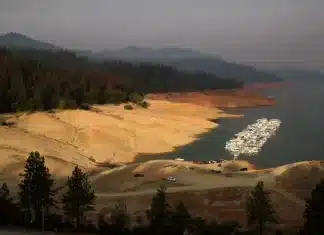 California Reservoir Water Levels Before and After Rain