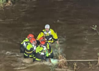 Water Rescue in San Luis Rey River