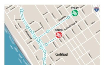 Several Downtown Streets to Close for Carlsbad 5000