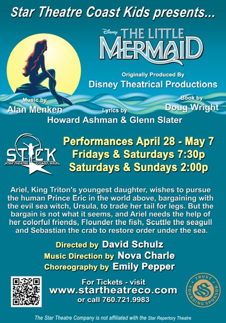 Star Theatre Coast Kids Presents The Little Mermaid