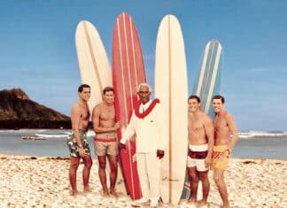 Silver Surfer Award Will Go to Four Surfers Who Made up Duke Kahanamoku’s Surf Team