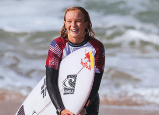 Coastal Academy High School Student Takes First Major Win in World Surf League