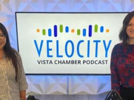 New Velocity Vista Chamber Podcast with our 2023 Heroes of Vista Businessperson of the Year Denisse Barragan!
