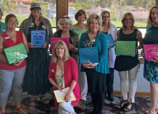 Soroptimist International of Vista and North County Inland Install New Board