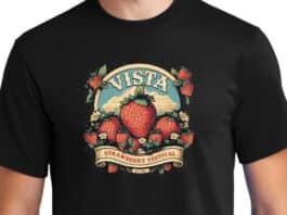 Get your Vista Strawberry Festival / Vista Chamber Merch