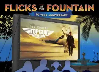 Flicks at The Fountain Starting July 6th