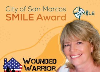 Mia Roseberry Presented with the San Marcos City Council’s Civic SMILE Award