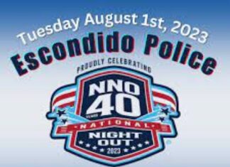 City of Escondido National Night Out this Tuesday.