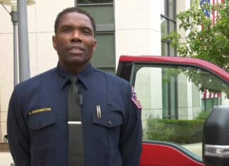 Badge-Pinning Ceremony Vista’s New Fire Chief VIDEO