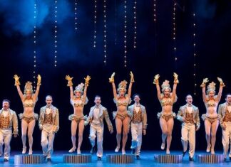 “Come Meet Those Dancing Feet” on the Moonlight Amphitheatre Stage in “42nd Street”