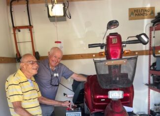 Neighbors Helping Neighbors: Carlsbad Seniors Repair and Donate Medical Assistance Devices