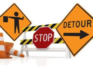 Detour Tonight between Escondido Blvd. and Broadway
