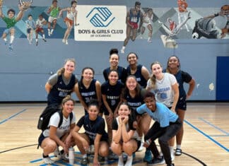 Boys & Girls Clubs of Oceanside Hosts MiraCosta College Women’s Basketball Team