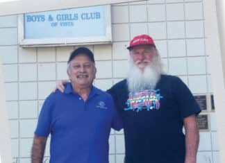 Long Time Friends Danny Villasenor and JC Wynne Begin and End Christmas Parade