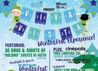 Experience a Holiday Season (this December) Like No Other in Vista!