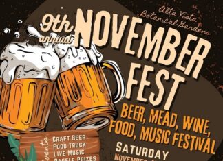 9th Annual NovemberFest 2023 Alta Vista Botanical Gardens SATURDAY