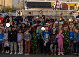 Vista Fire and Sheriff’s Departments Delivers Toys to Boys & Girls Club