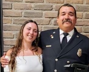 Firefighter Mike Saldana, Recipient of The Andy V Firemanship Award 2023!