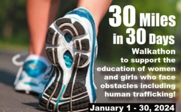 “30 Miles in 30 Days” Soroptimists Hold Virtual Fundraiser