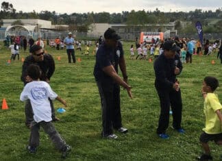 Police Athletic League Football Camp