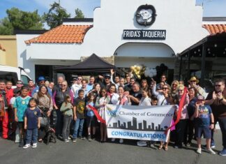 Frida’s Taqueria Open’s in Vista with Red Ribbon Celebration and Large Festive Crowd