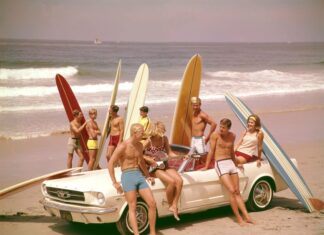 “Stars, Cars & Guitars” Display Reflects Surfing’s Ascendance as Cultural Touchstone