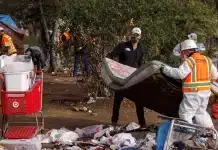 Sheriff’s Office and Escondido Police Department Conduct Encampment Cleanup Operation