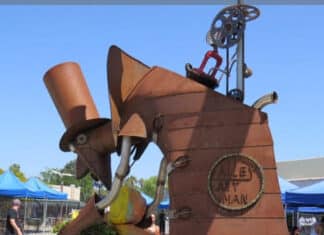 10th Annual – Alley Art Festival Saturday Free