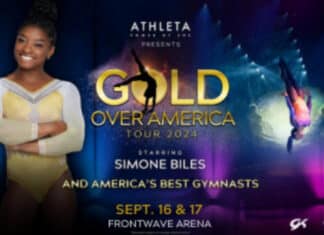 Date Added: Simone Biles Gold Over America Tour at Frontwave Arena