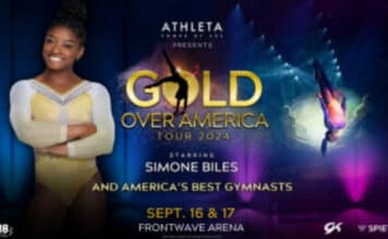 Date Added: Simone Biles Gold Over America Tour at Frontwave Arena