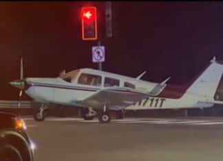 Plane Lands on Route 76 Two Arrested for Narcotics