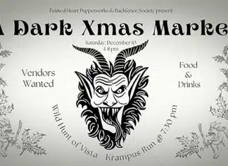 Dark Xmas Market and Wild Hunt in Vista!