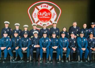 Vista’s Fire Department Celebrated its Badge Pinning Ceremony