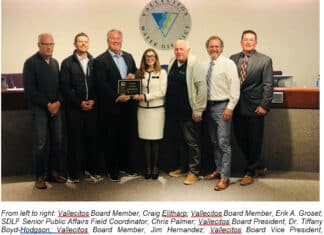 Vallecitos Water District receives Re-accreditation as a “District of Distinction”