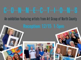 Tappen Studios Invites You To, Connections, A Group Art Show Featuring Art Group of North County