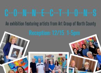 Tappen Studios Invites You To, Connections, A Group Art Show Featuring Art Group of North County