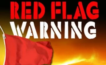 Red Flag Fire Warning Through Wednesday