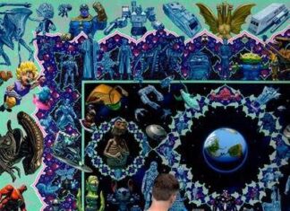 Robert Xavier Burden to Unveil ‘The Alien Painting’ Two Years After Live Painting