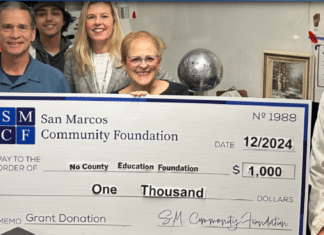 San Marcos Community Foundation Grant