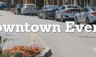 Downtown Vista Events Calendar Today