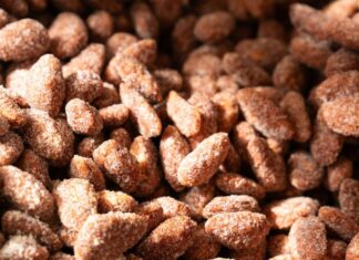 Fresh Almonds at the Market