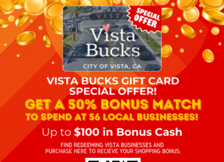 Vista Bucks Gift Cards