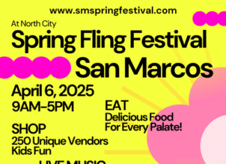 Spring Fling Festival – San Marcos This Sunday
