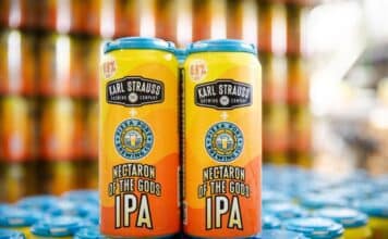 Pizza Port and Karl Strauss Re-release Collaboration Nectaron of the Gods IPA.