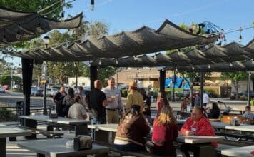 Vista Chamber Held Mixer at Dog Haus in Vista