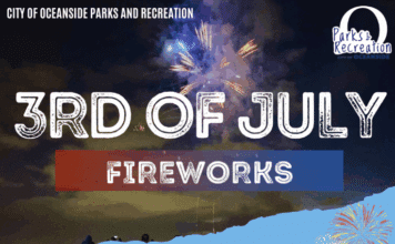Oceanside 3rd of July Fireworks Show