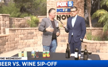 The Beer Vs. Wine Sip-Off at the AVO Watch FOX 5 Promo VIDEO